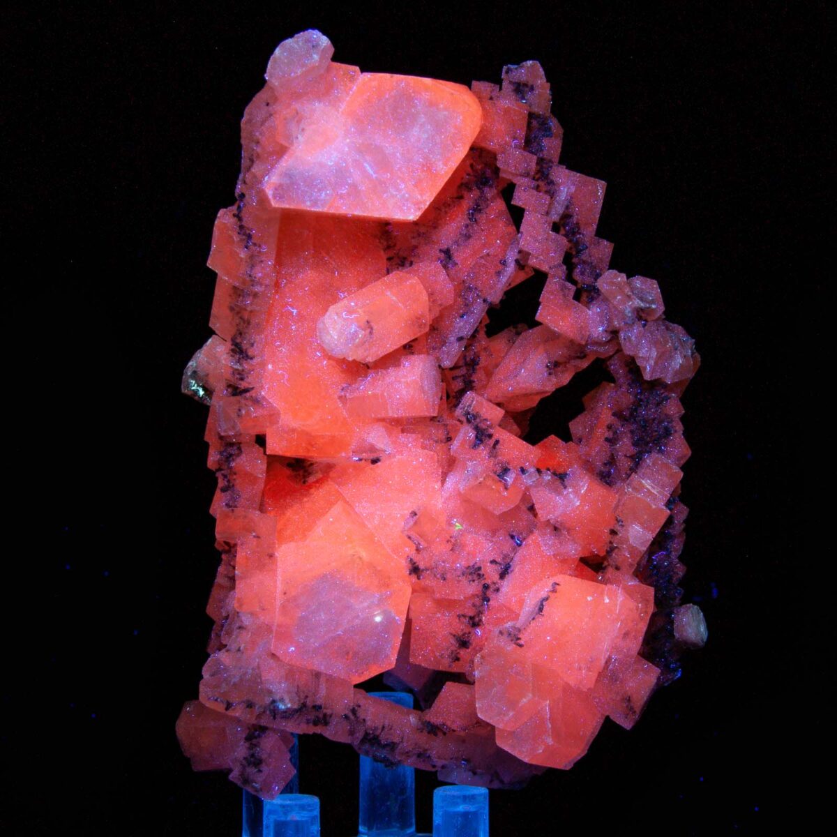 Calcite with Stilbite