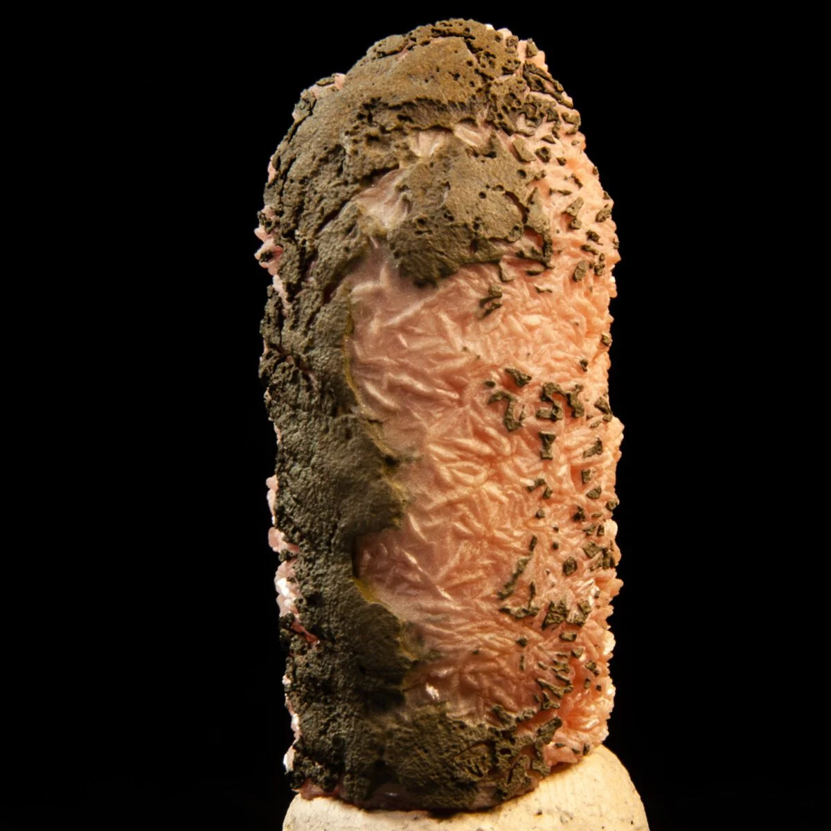 Rhodochrosite Stalactite