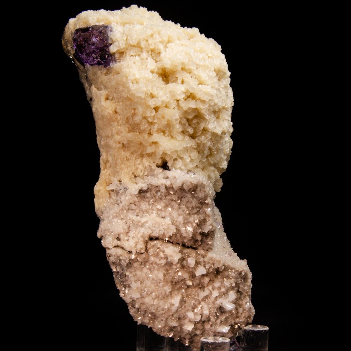 Fluorite with Baryte and Dolomite