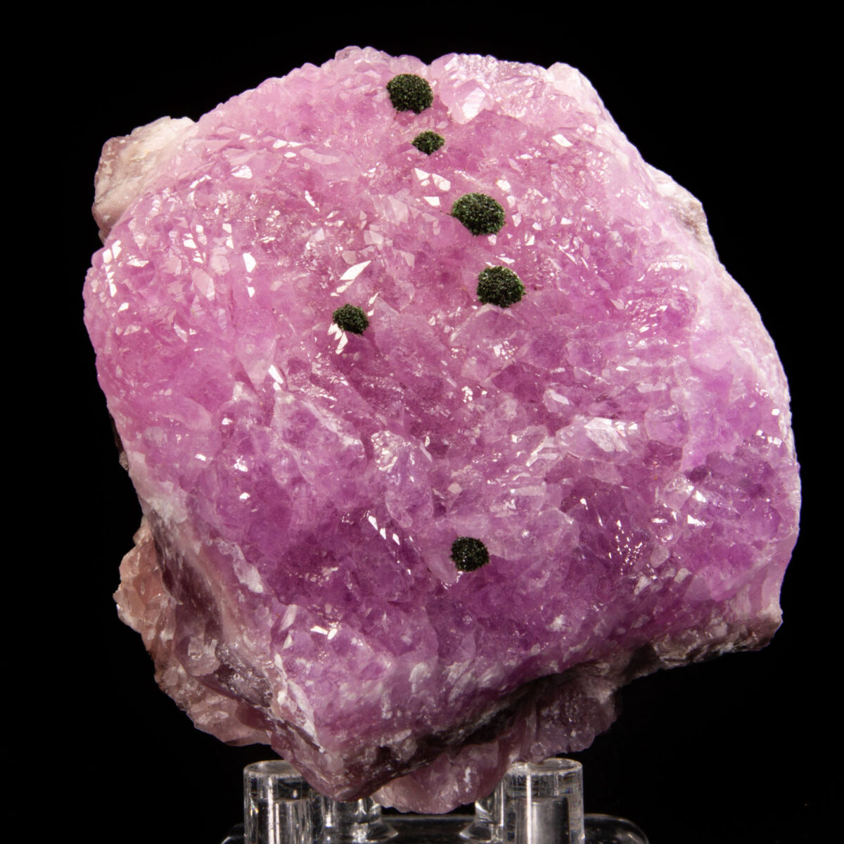 Cobaltocalcite with Malachite