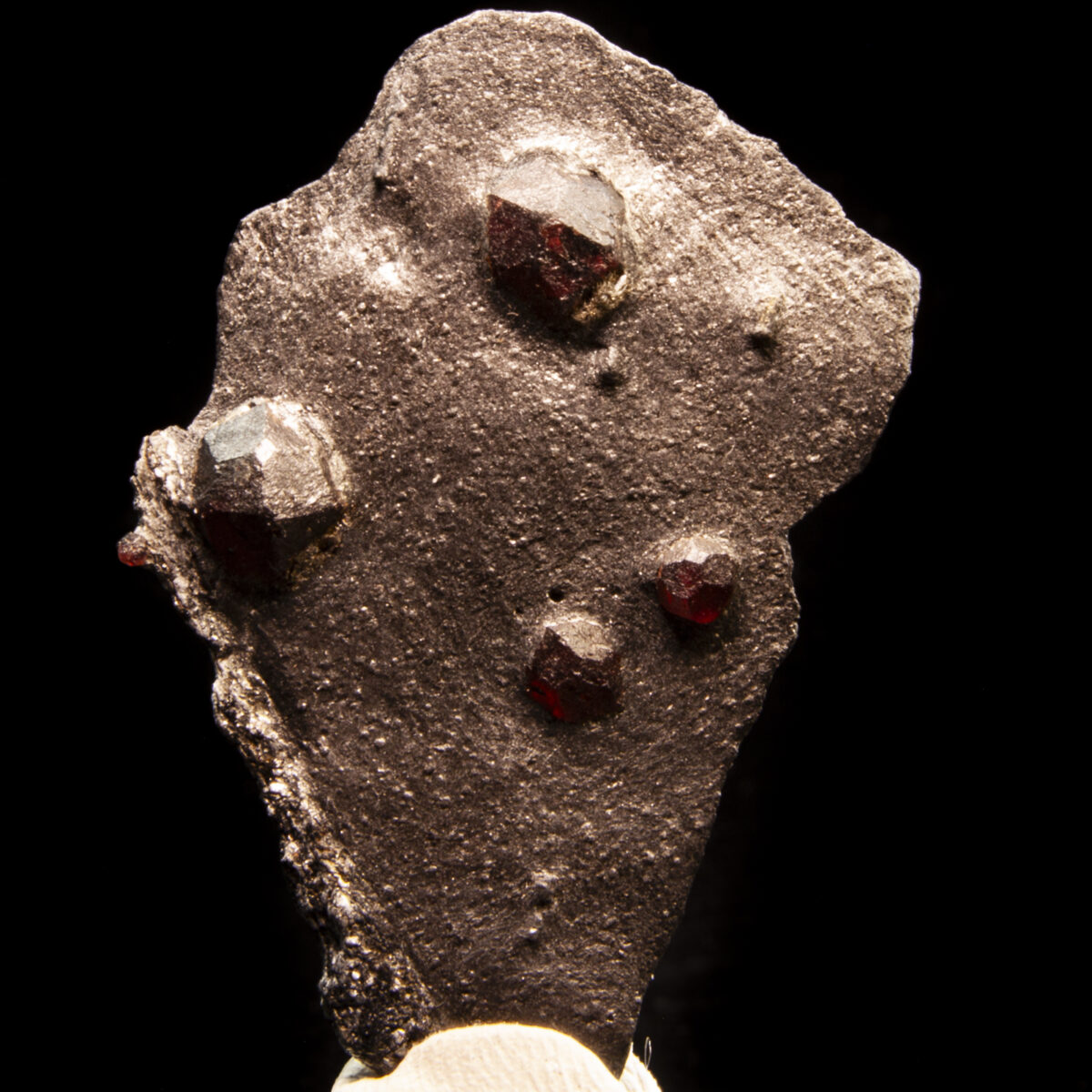 Garnets in Graphite Schist