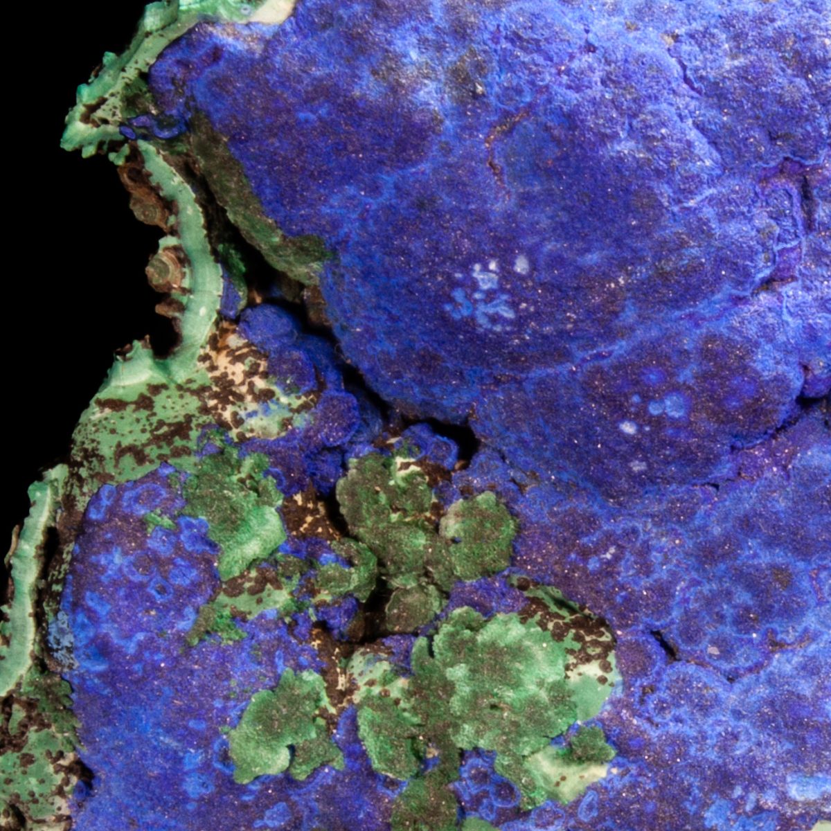 Azurite and Malachite