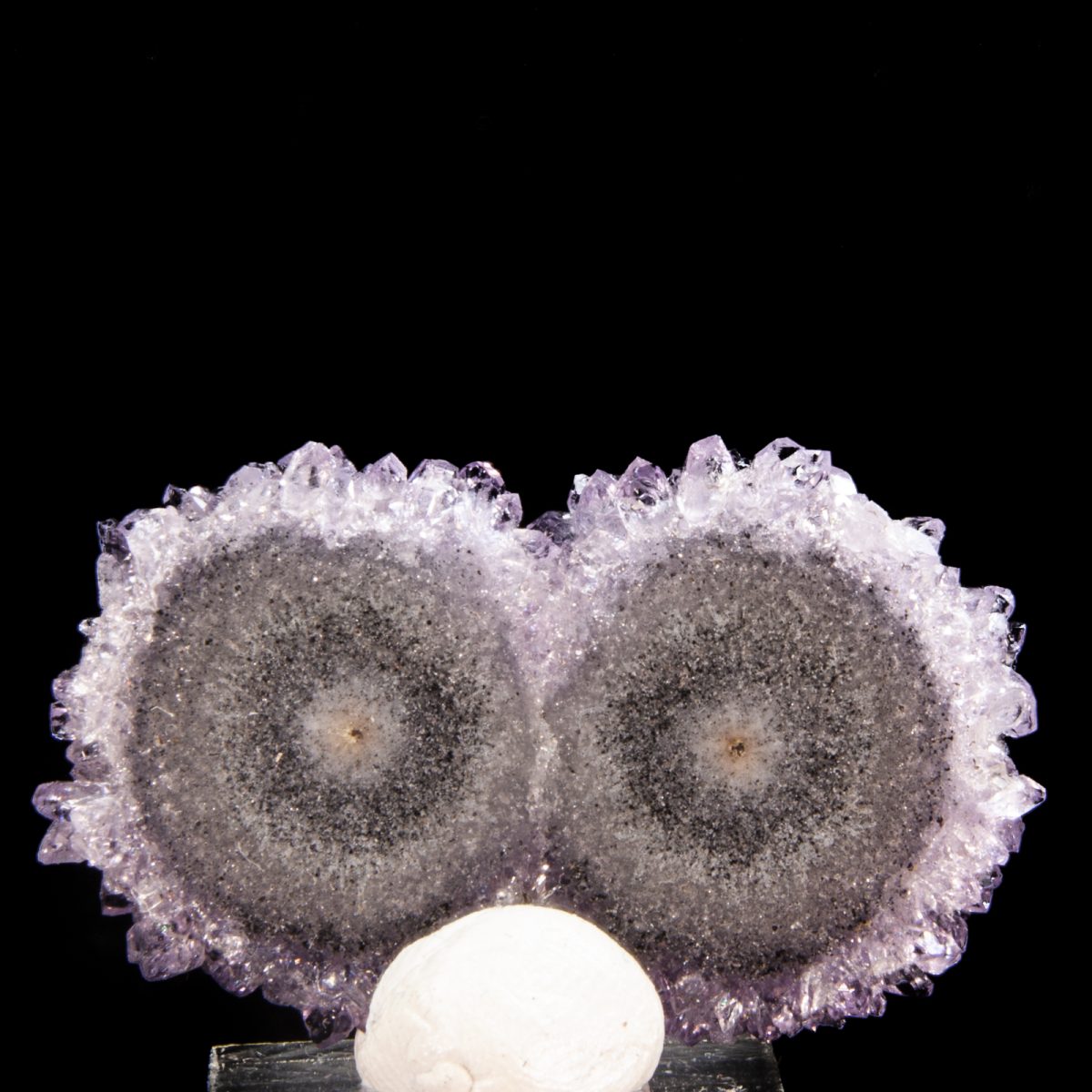 Amethyst Stalactite Slice (Polished)