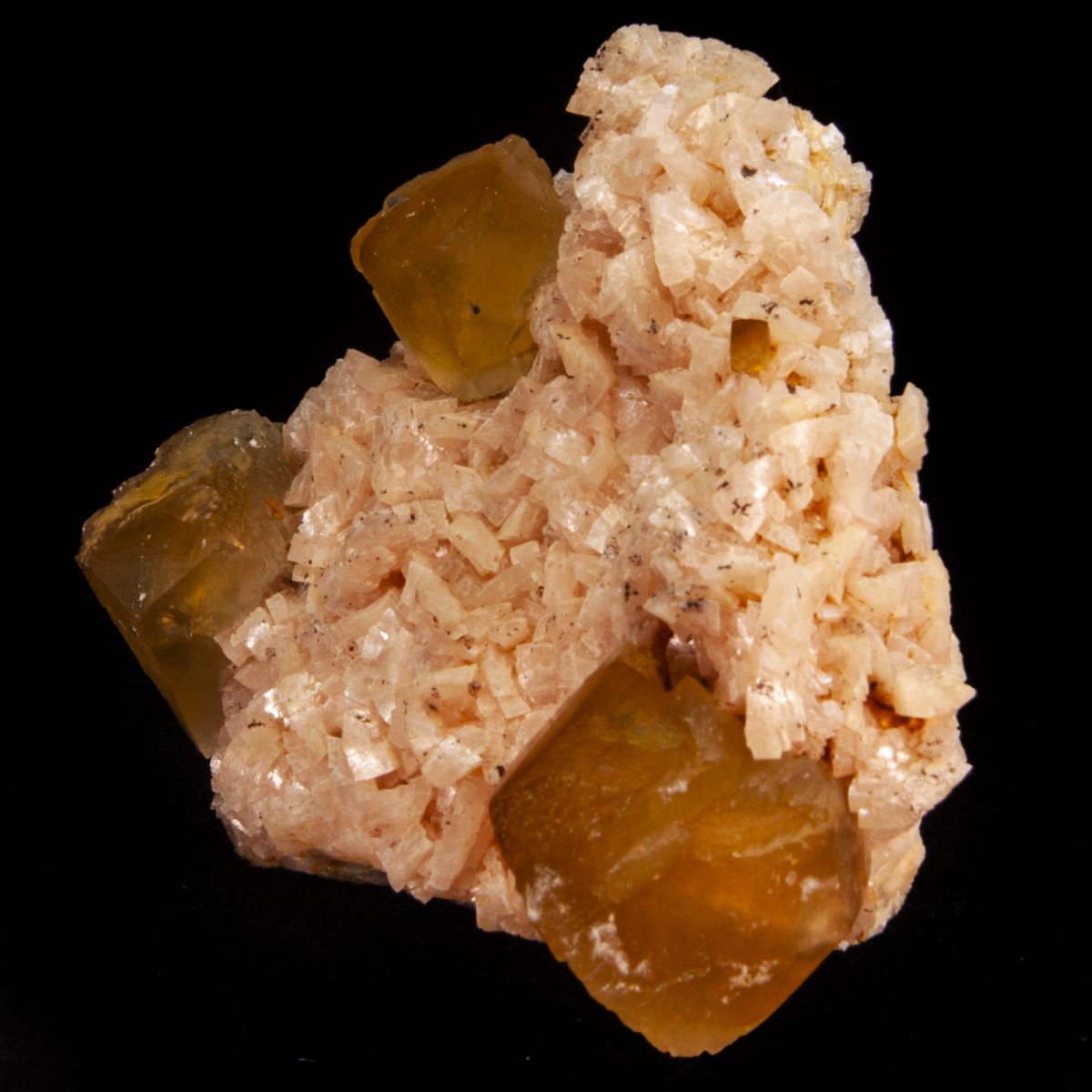 Calcite on Dolomite