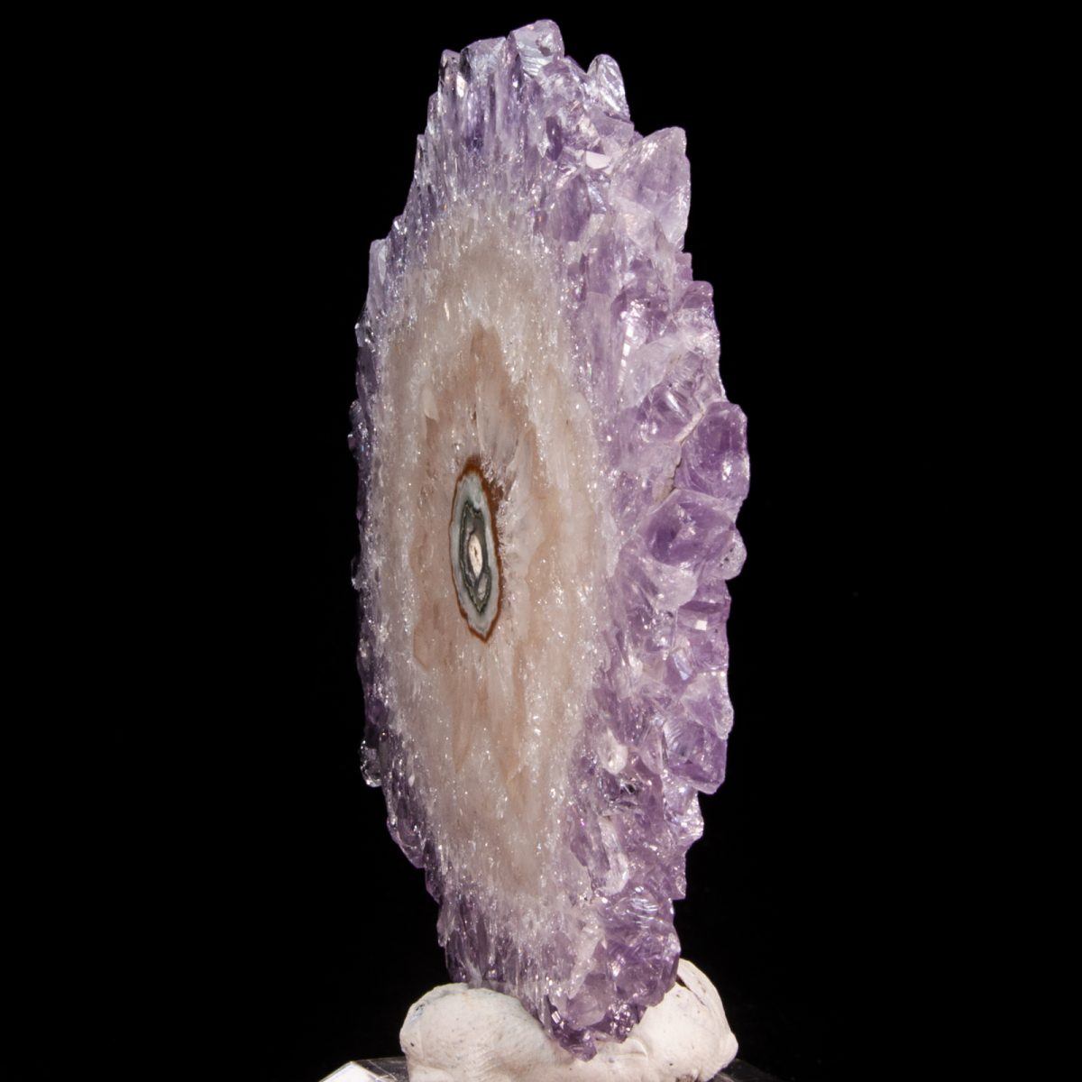 Amethyst Stalacite Slice (Polished)