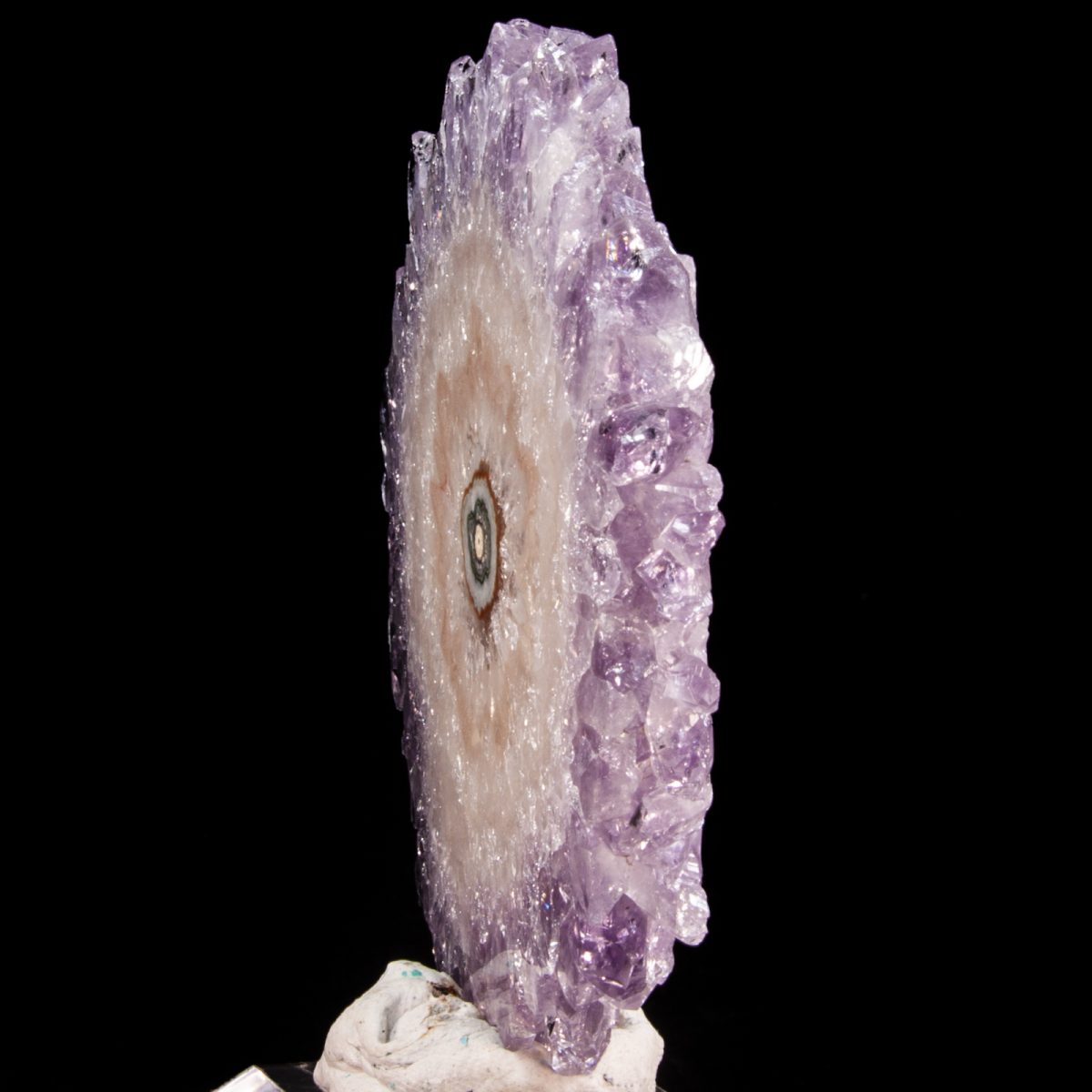 Amethyst Stalacite Slice (Polished)