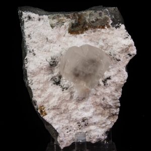 Calcite with Okenite