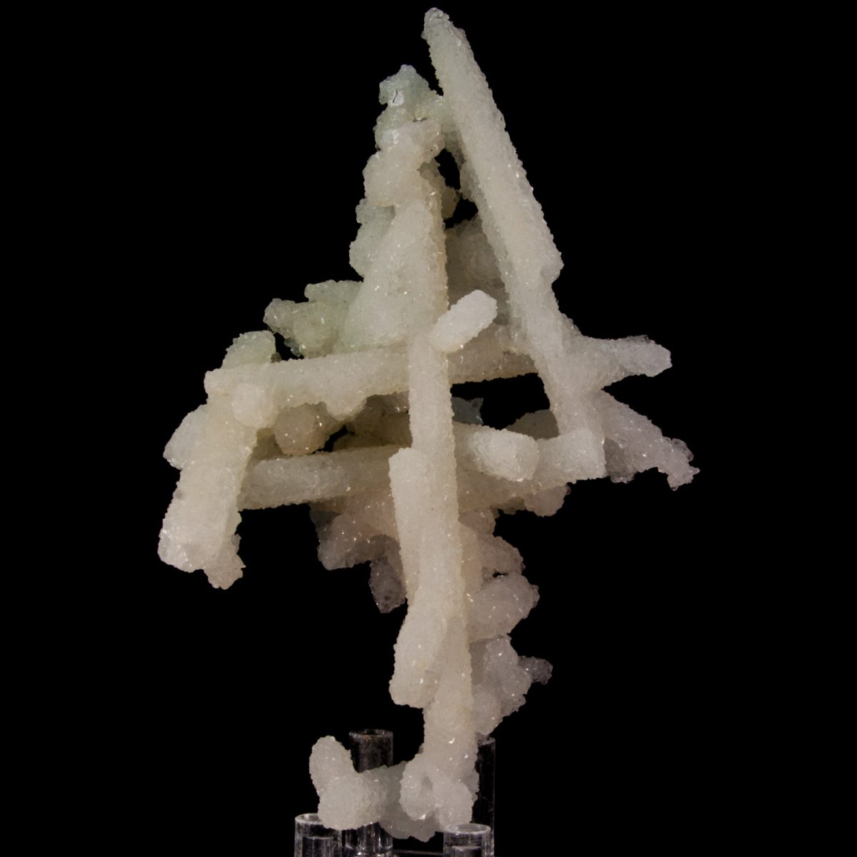 Prehnite after Laumontite
