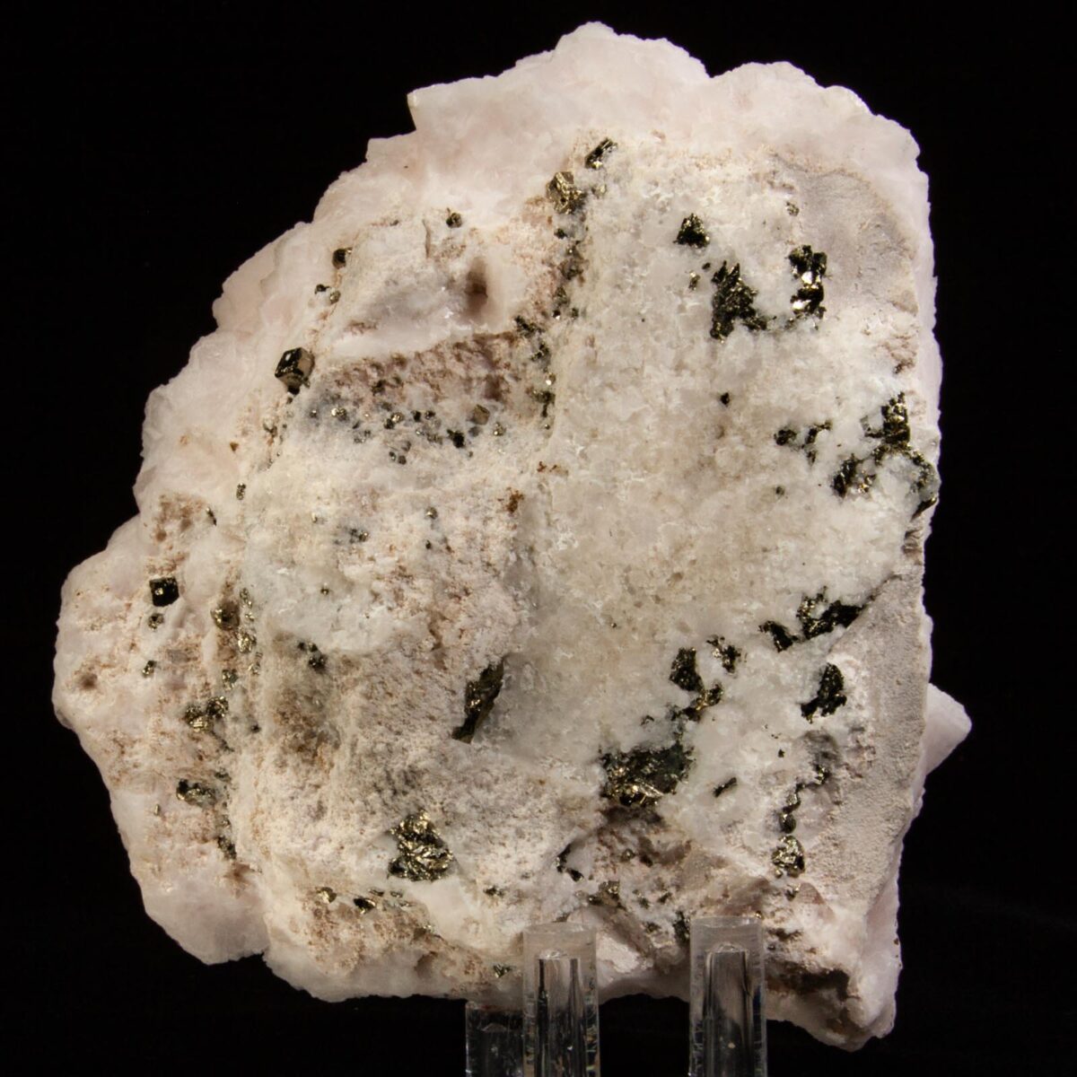 Manganocalcite with Pyrite
