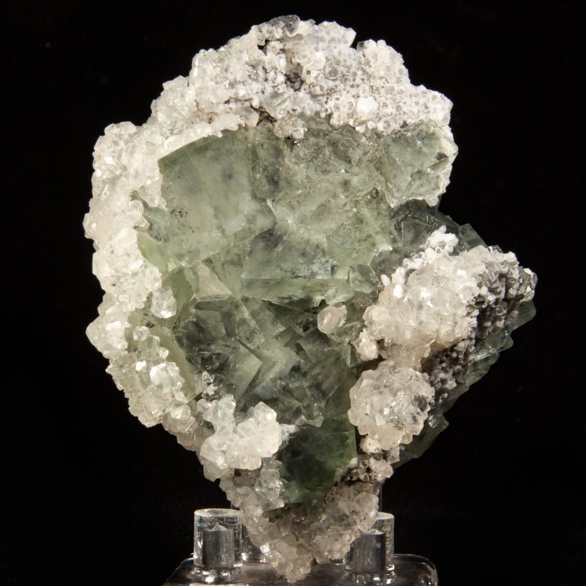 Fluorite and Quartz and Calcite