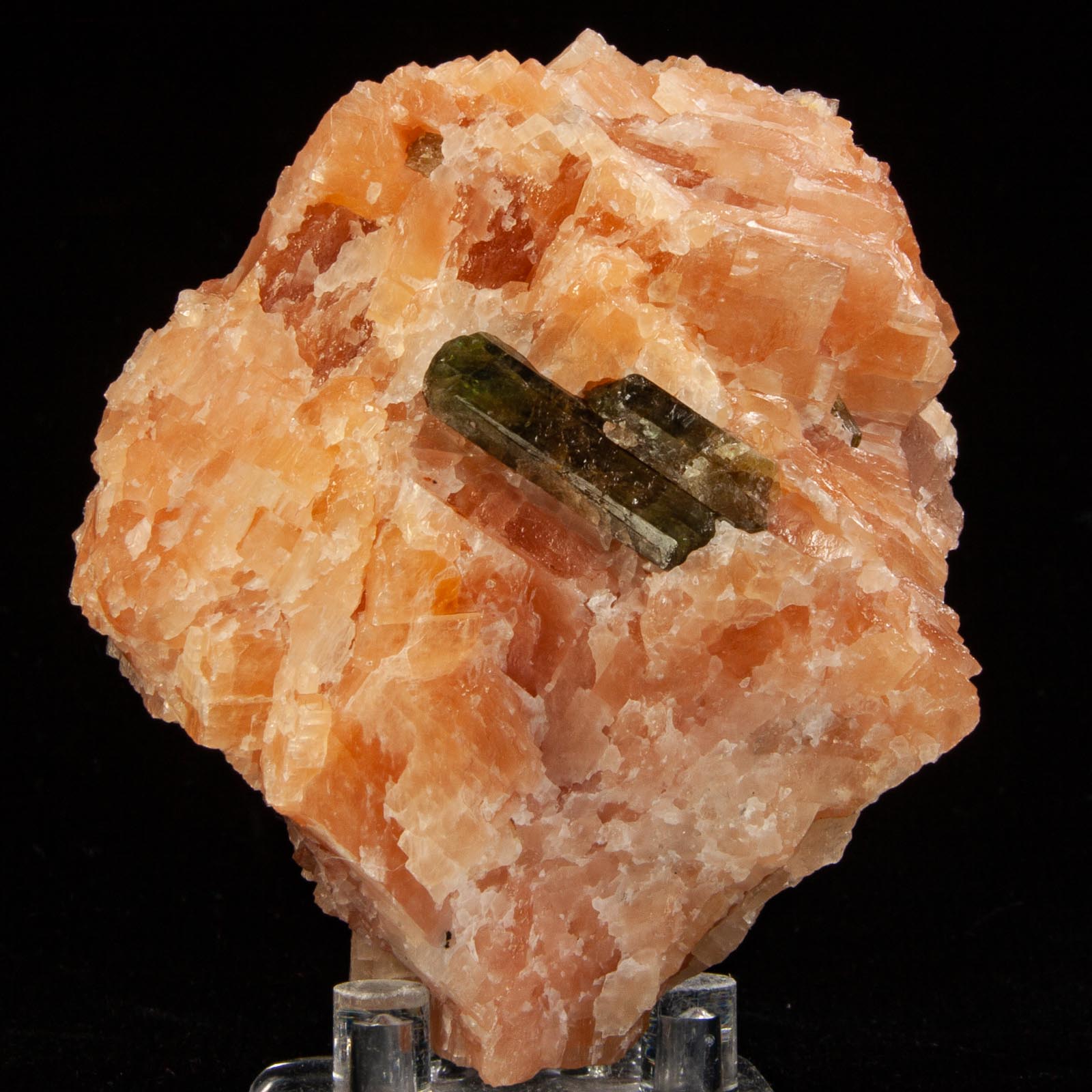 Apatite in Calcite Mineral Specimen