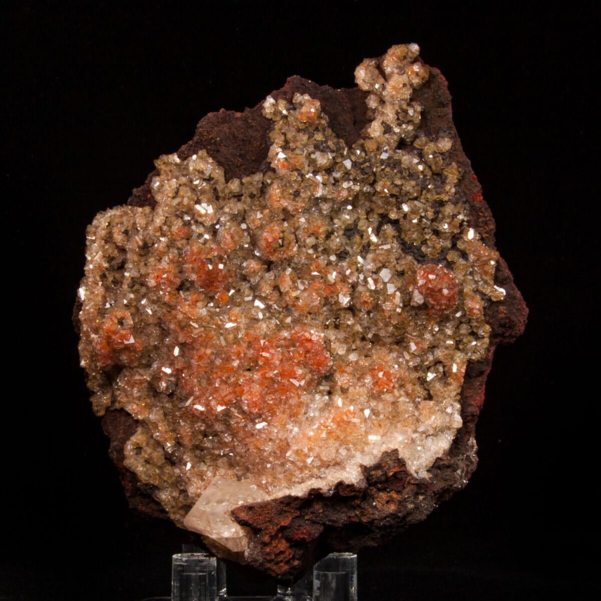 Calcite with Hematite