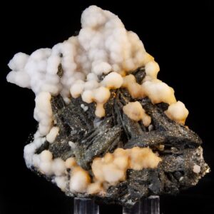 Pyrite after Pyrrhotite with Calcite