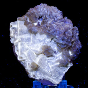 Fluorite with Chalcopyrite and Dolomite