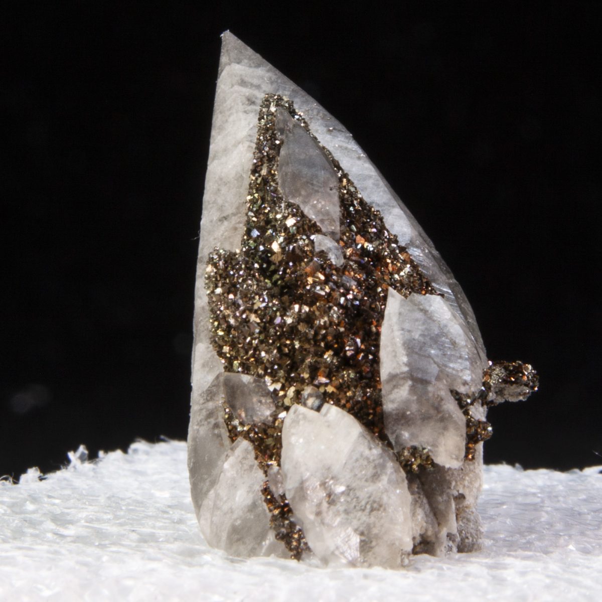 Calcite and Chalcopyrite