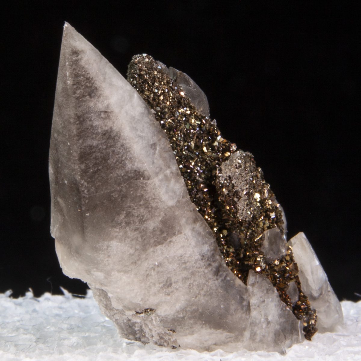 Calcite and Chalcopyrite