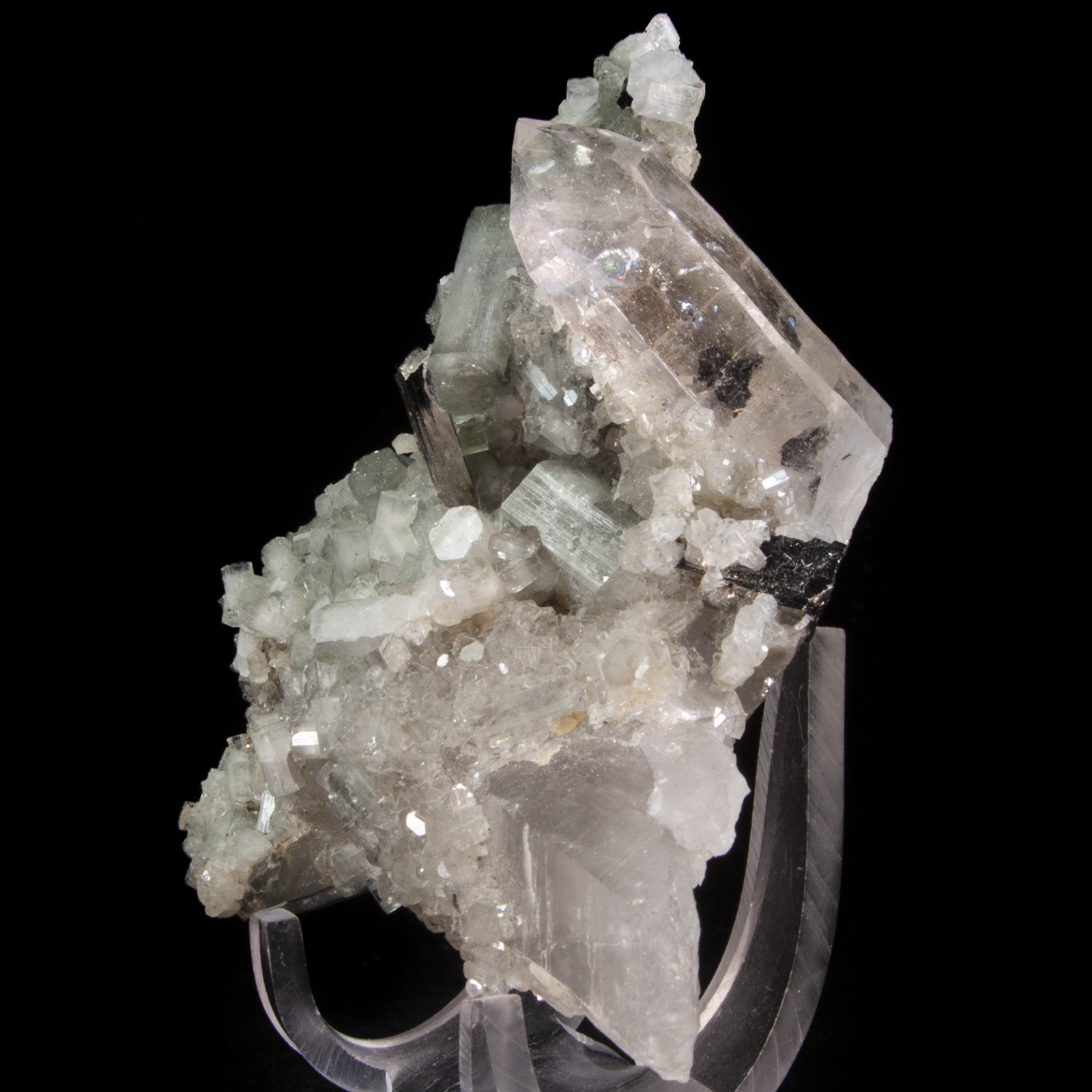 Quartz, Fluorapatite, Arsenopyrite - Image 3
