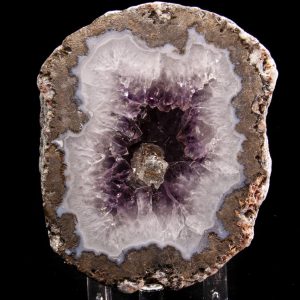 Geode with Amethyst