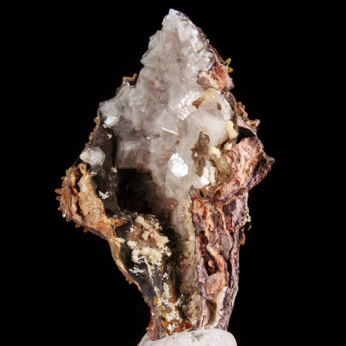 Mimetite and Calcite