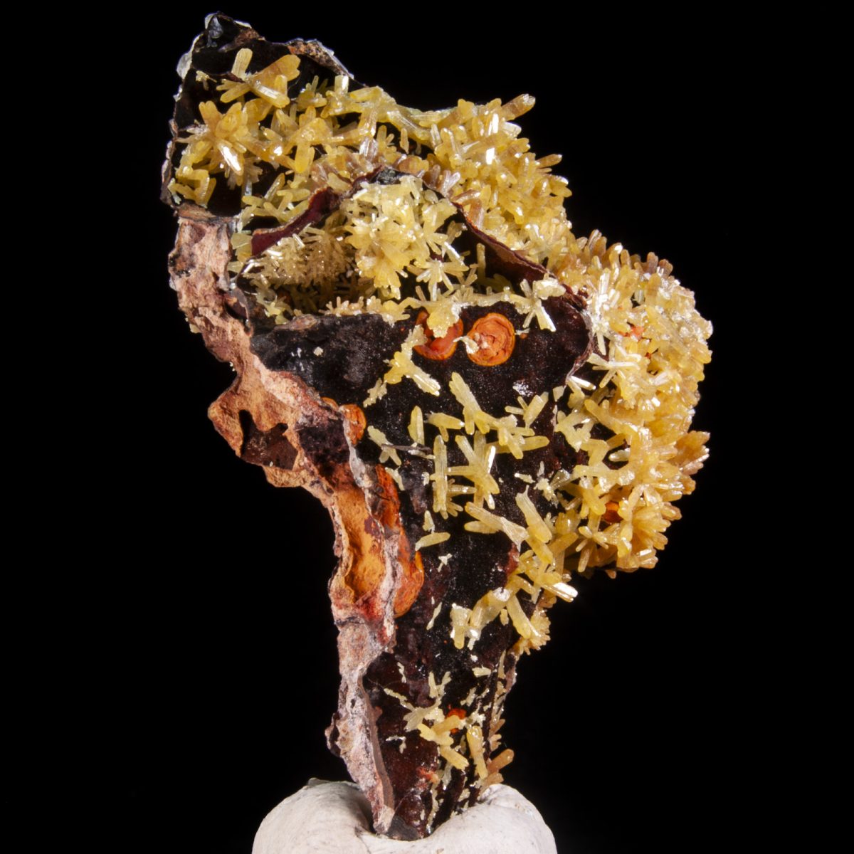 Mimetite and Calcite
