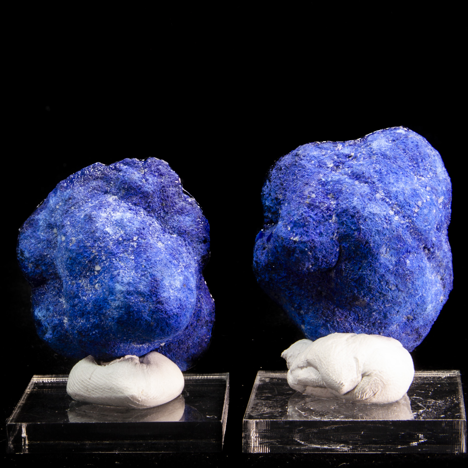 Azurite Geode Mineral Specimen #225125