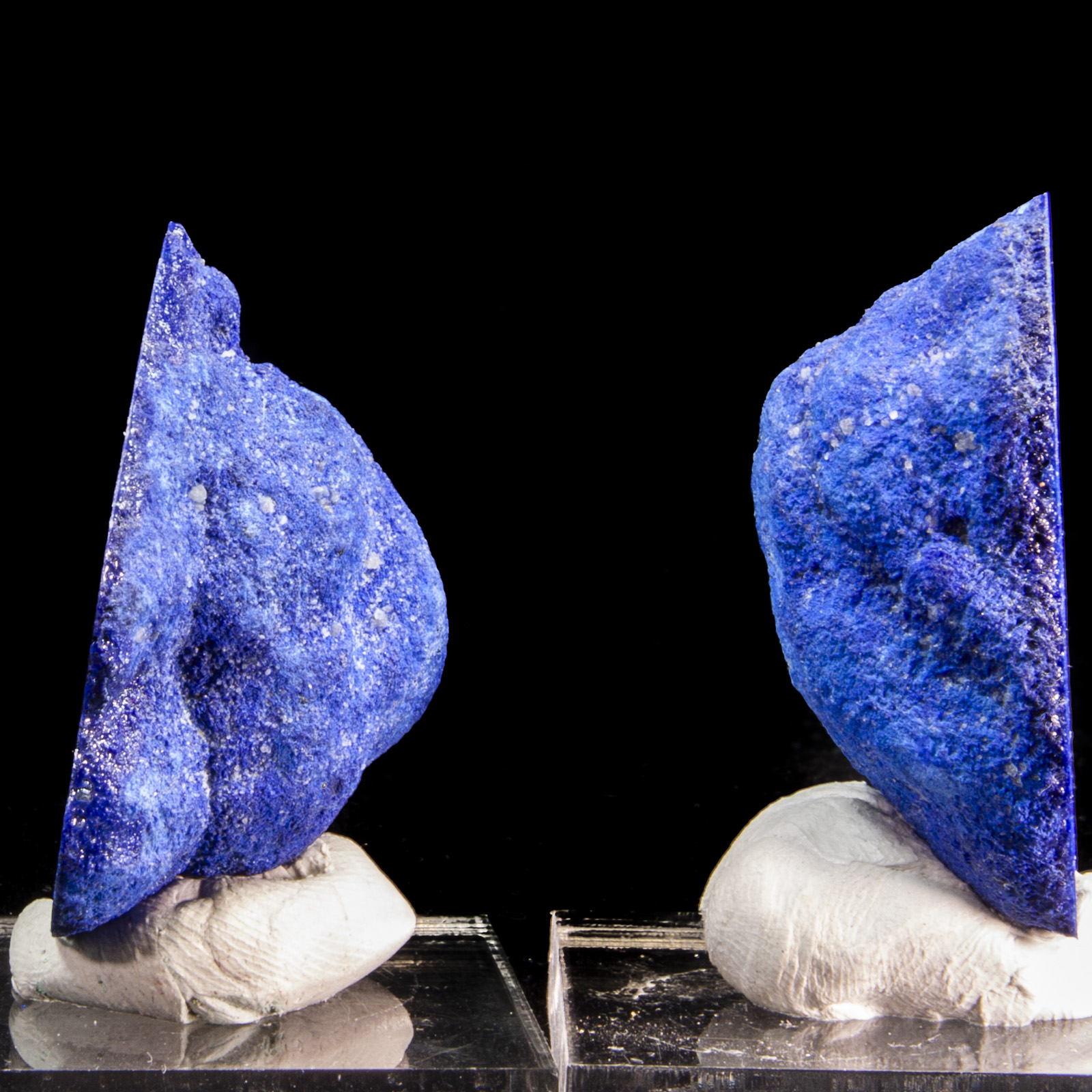 Azurite Geode Mineral Specimen #225125
