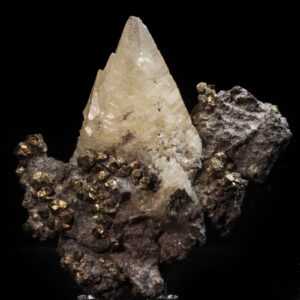 Calcite with Chalcopyrite