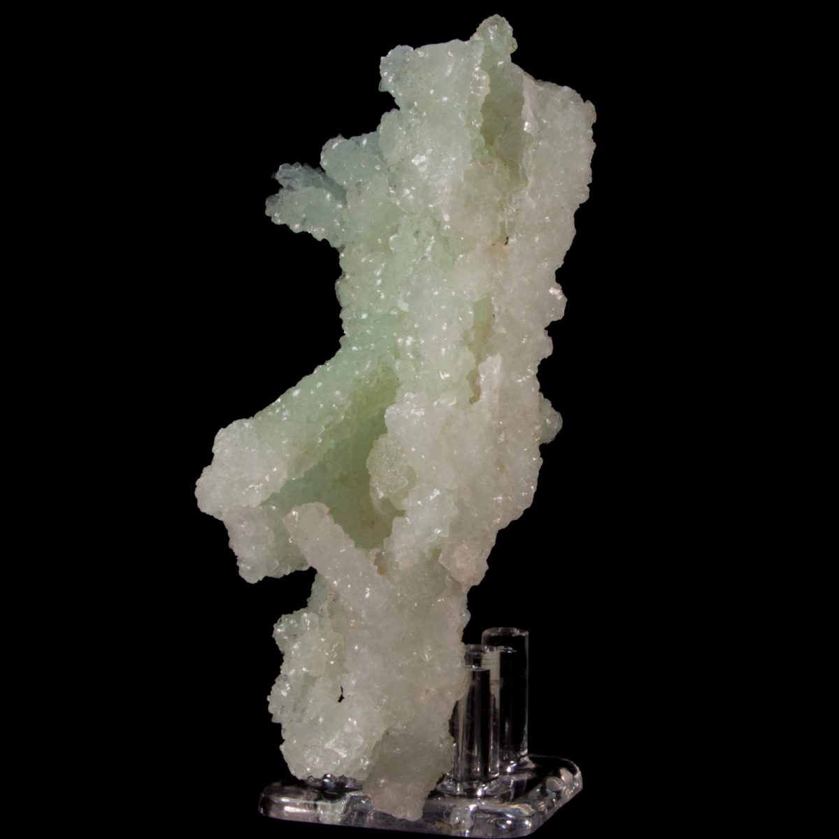 Prehnite after Laumontite