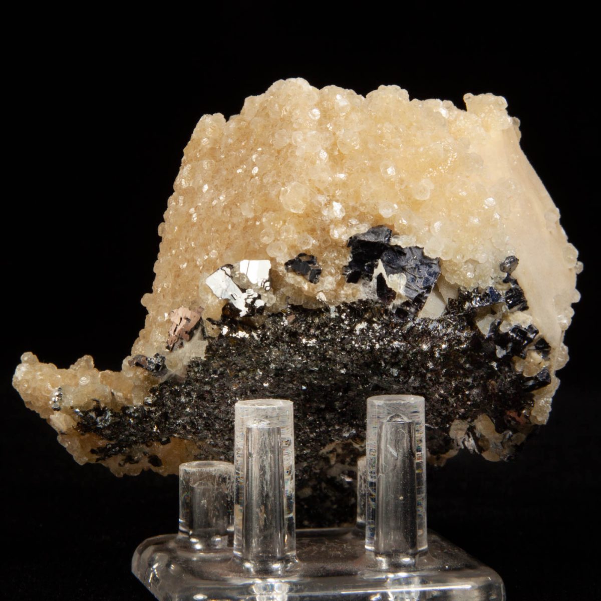 Calcite with Galena