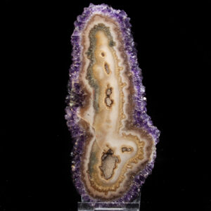 Amethyst (Polished Stalactite Slice)