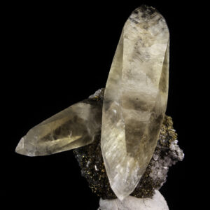 Calcite with Chalcopyrite and Dolomite