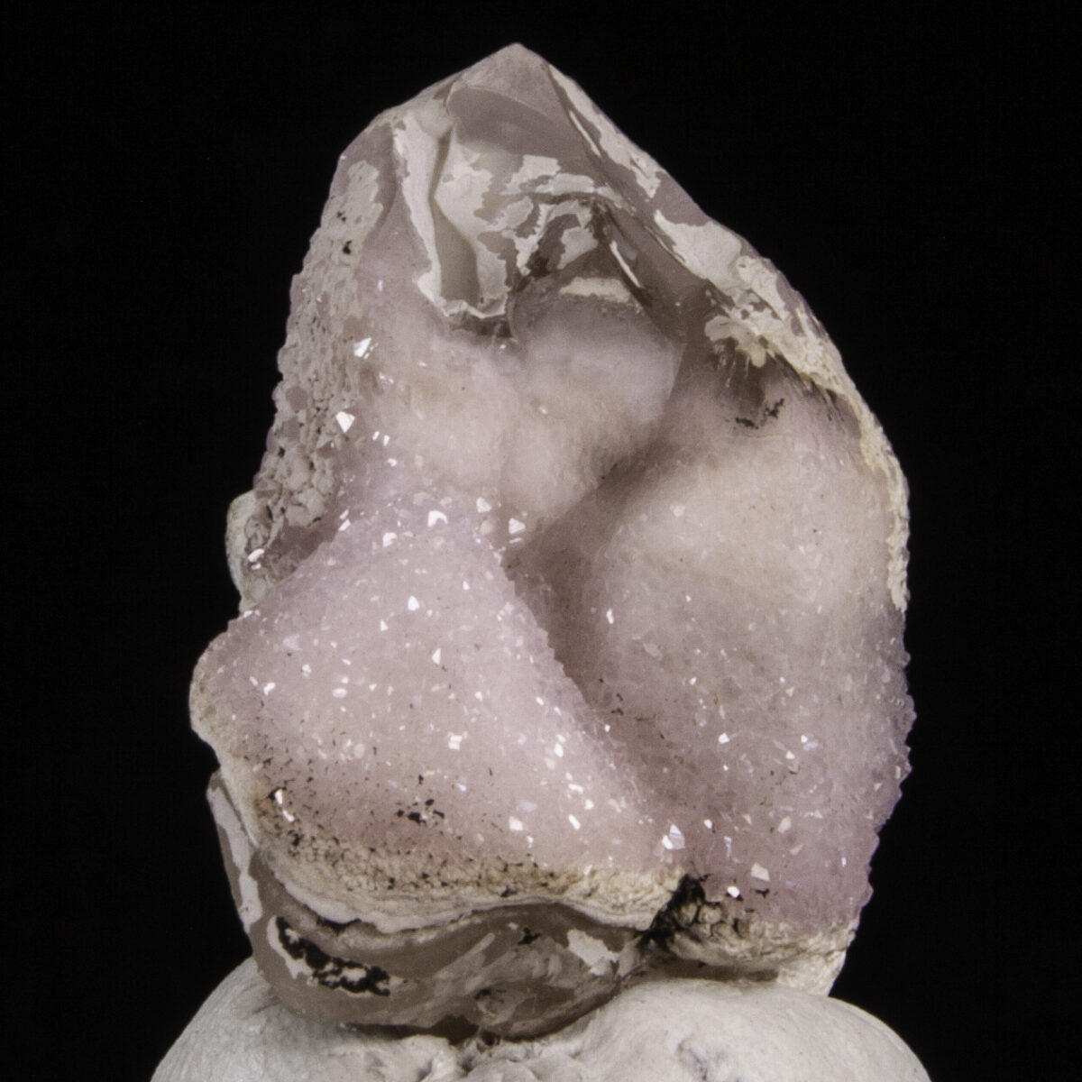 Rose Quartz on Quartz