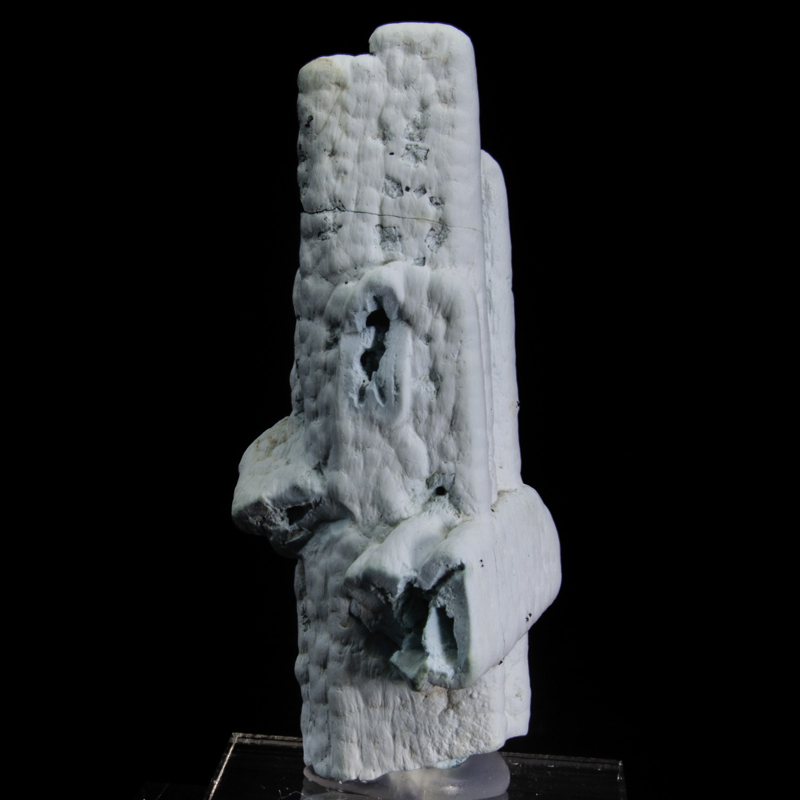 Chryocolla ps. Malachite Ps. Gypsum