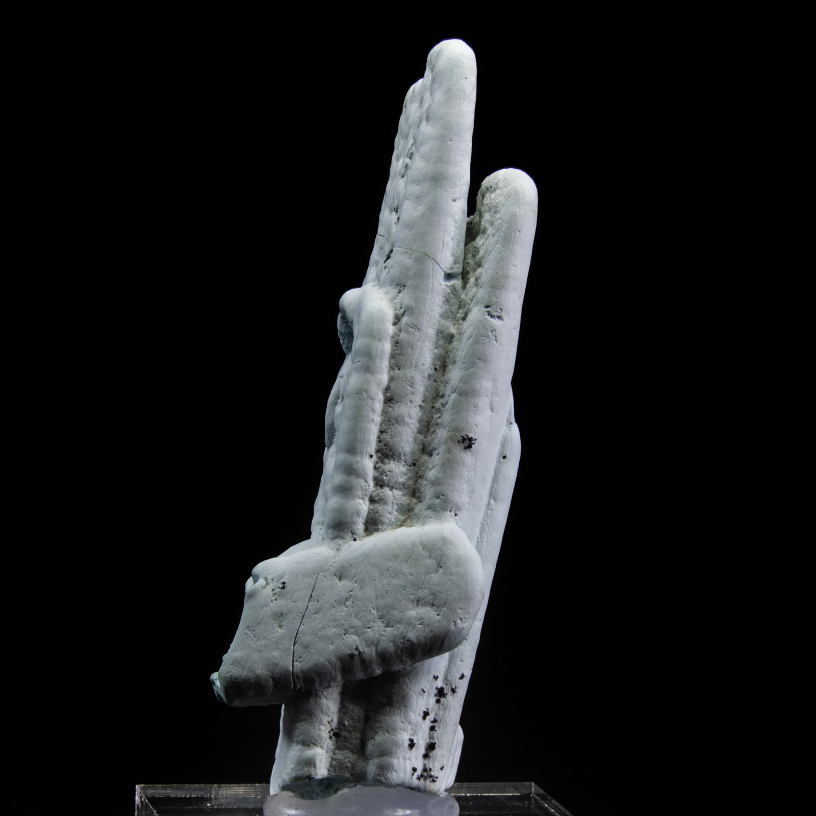 Chryocolla ps. Malachite Ps. Gypsum