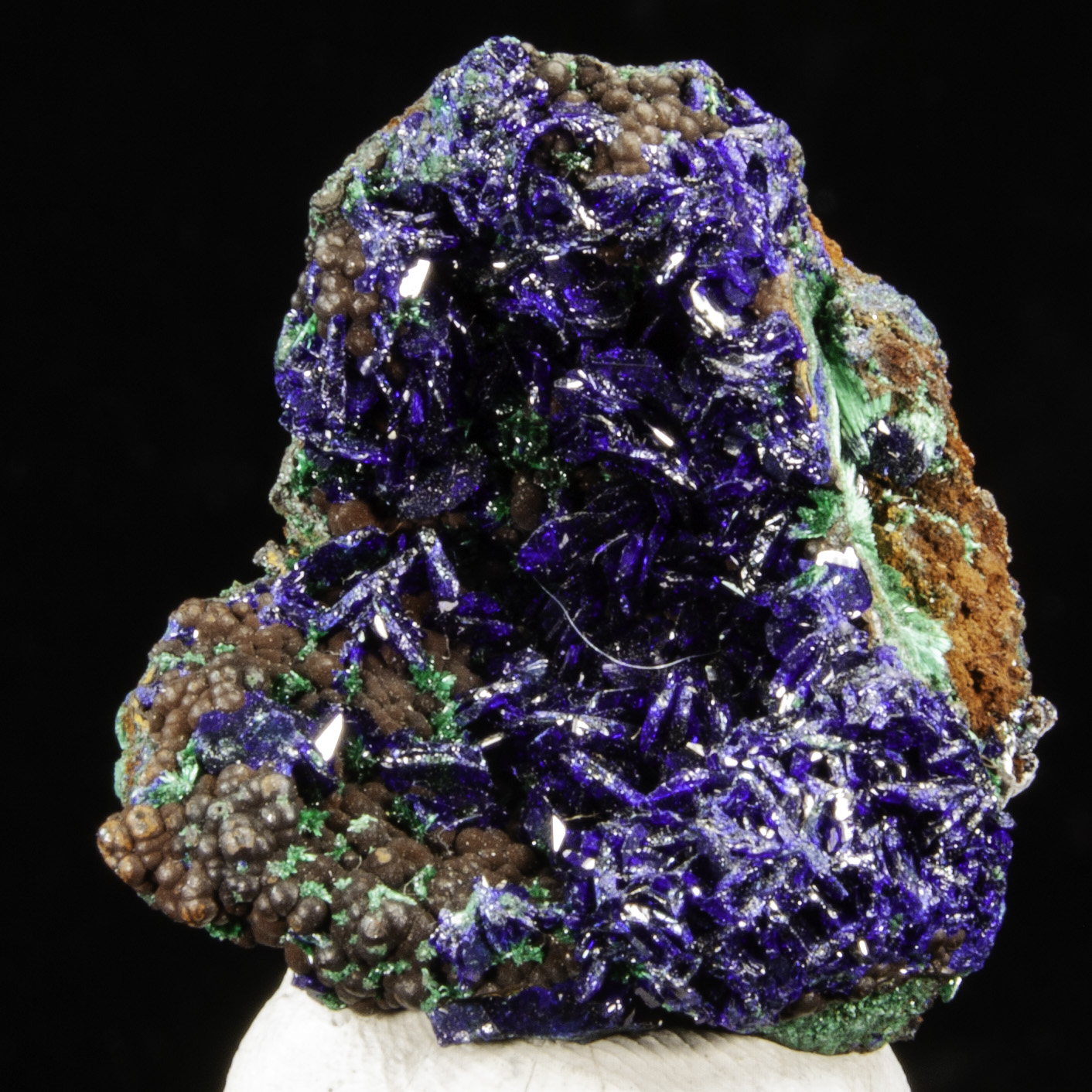 Azurite and Malachite