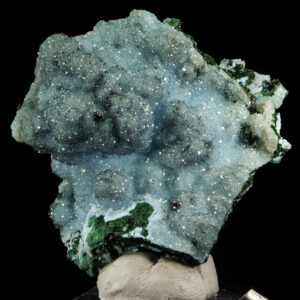 Chrysocolla with Malachite and Quartz