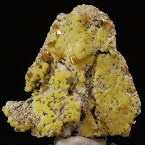 Wulfenite with Mimetite