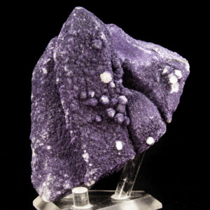 Fluorite on Quartz (Candle Quartz)