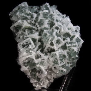 Quartz over Fluorite