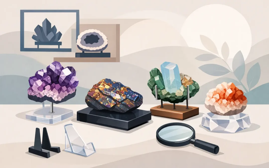 Selecting Mineral Specimen Display Stands